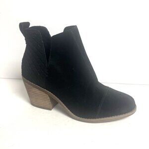 Tom’s Womens Everly Boot Black Size 6 M